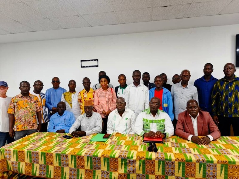 PDCI-RDA cadres du parti radiation Thiam