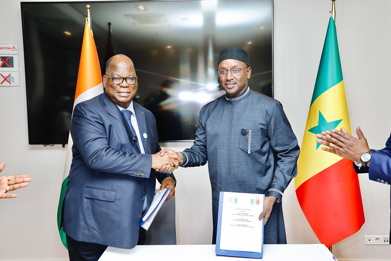 Gestion des ressources en eau La Côte d'Ivoire et le Sénégal signent un accord