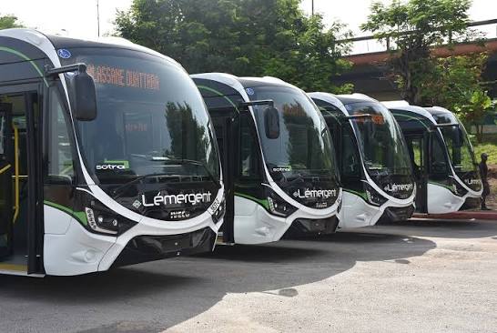 SOtra vandalisme bouaké bus