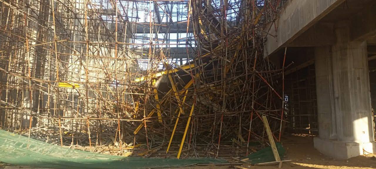 Grand-Bassam : Un échafaudage s’écroule à la cathédrale Saint Esprit, 15 blessés