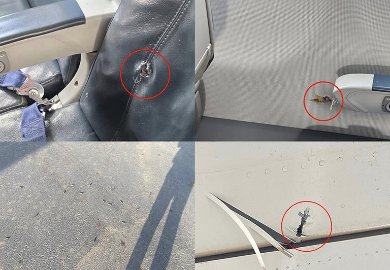 Niamey : un avion d’Air Côte d’Ivoire touché par des tirs nourris à l’aéroport international 8 Tirs sur appareil Air Côte d'Ivoire