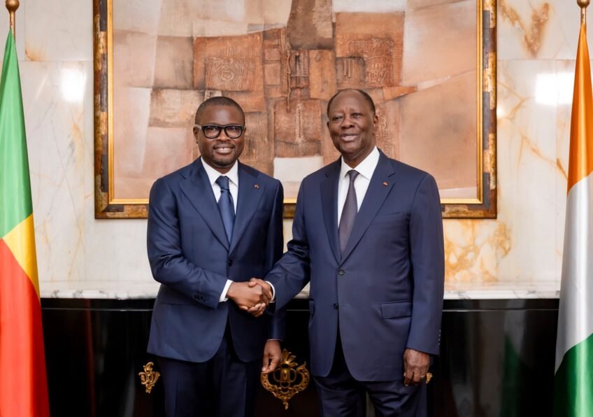 Relations ivoiro-béninoises : Alassane Ouattara et Romuald Wadagni pour une intégration régionale renforcée 8 Bénin Côte d'Ivoire