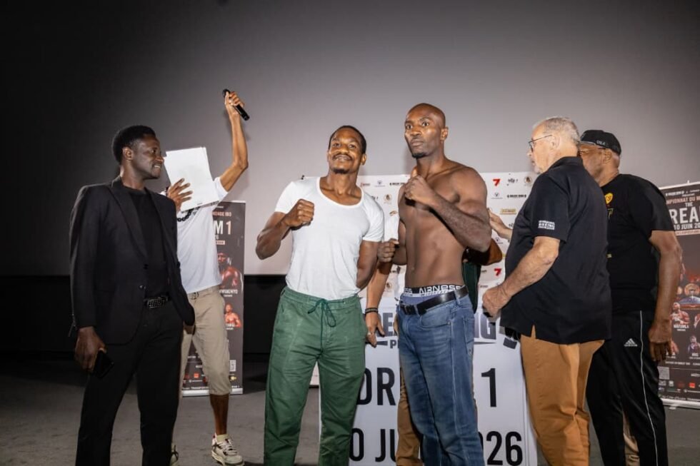 Championnat du monde de boxe The Dream : Les différents pugilistes ont satisfait à l'étape décisive de la pesée 8 WhatsApp Image 2026 06 09 at 17.14.49 e1781090314159