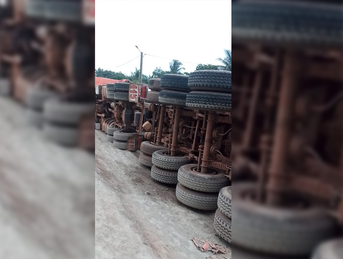 Côte d'Ivoire : Un accident impliquant trois camions bloque l’axe San Pedro- Méagui 8 accident sanpedro treagui