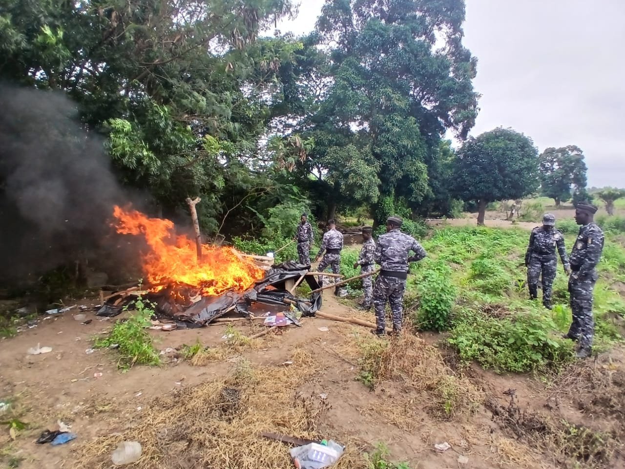 Bouaké : une opération coup de poing contre les réseaux de la drogue 8 bouake drogue lutte