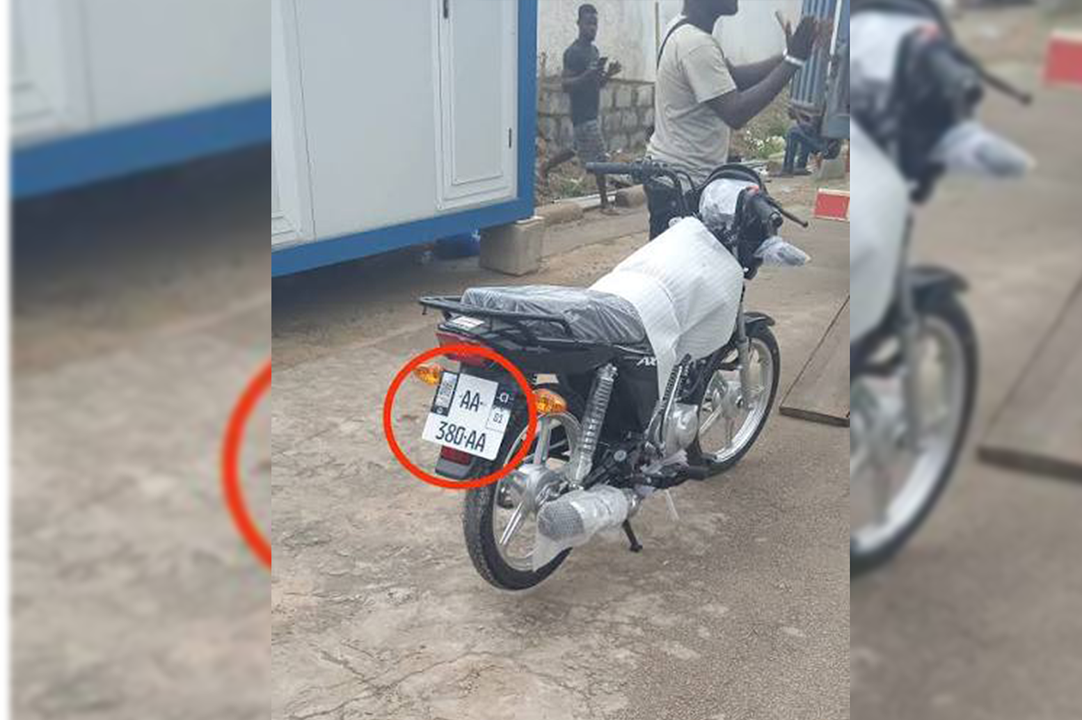 Immatriculation des motos : la FAL-CI demande des solutions urgentes 8 motos falci