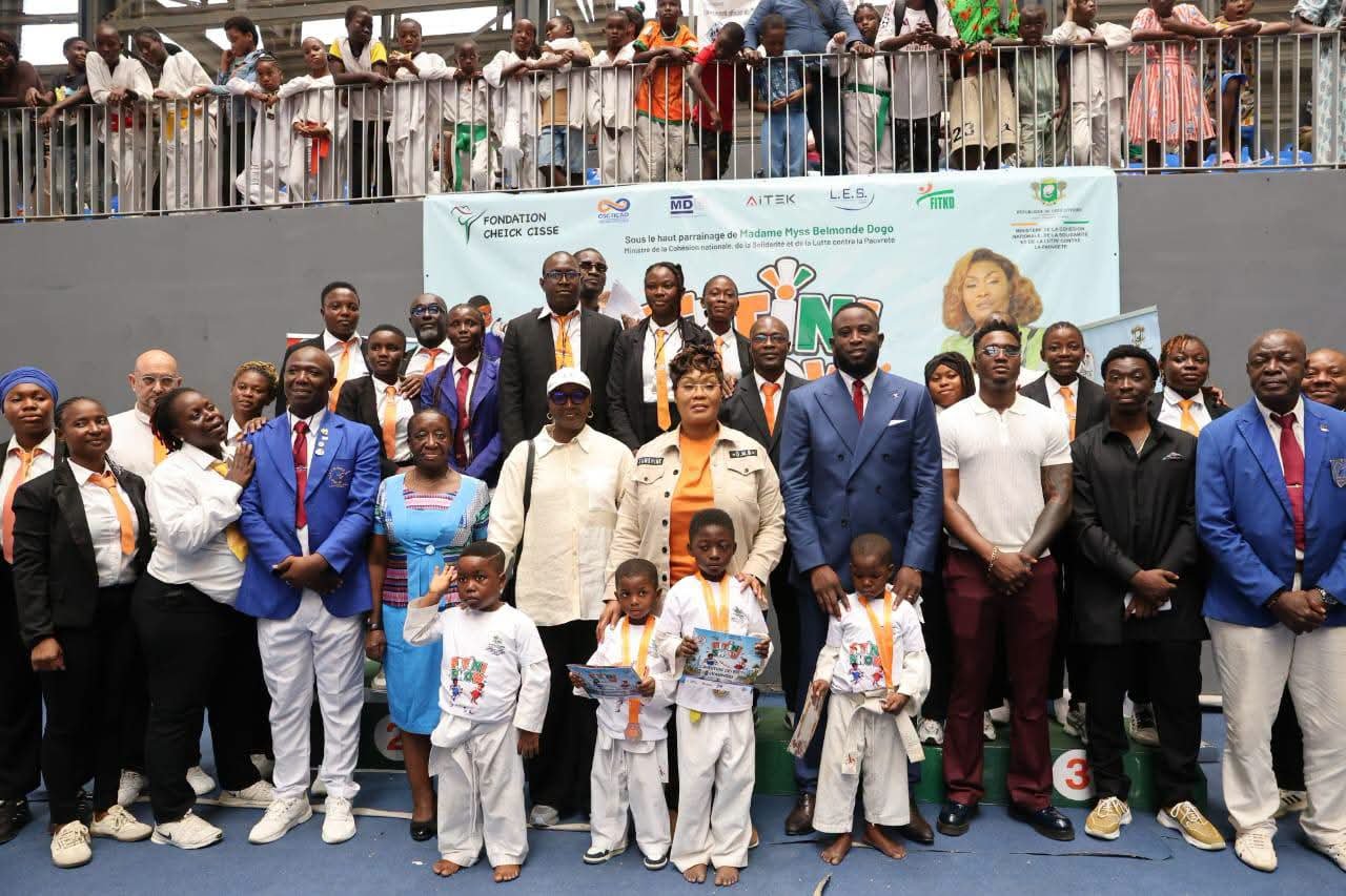 Taekwondo : le ''FIT’INI SHOW 2026'' réunit plus de 500 enfants au Centre Ivoiro-coréen 8 fitini show taekwondo 2026